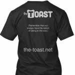 Psst, Wanna Buy a Work-Appropriate Toast T-Shirt?